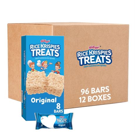 Rice Krispies, 96 Bars Original, 12 Pack
