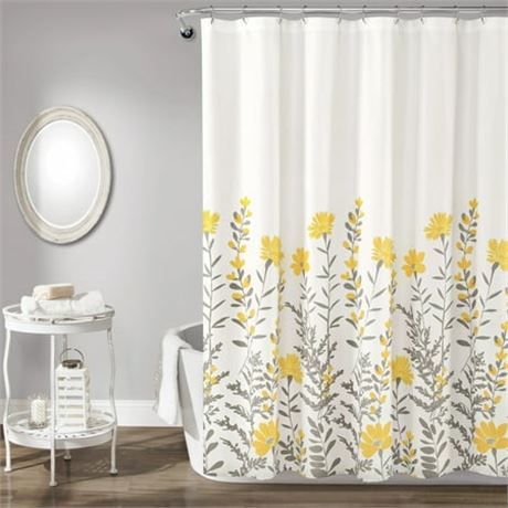 Lush Decor Aprile Shower Curtain, 72x72