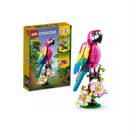 LEGO Creator Exotic Pink Parrot Set 31144