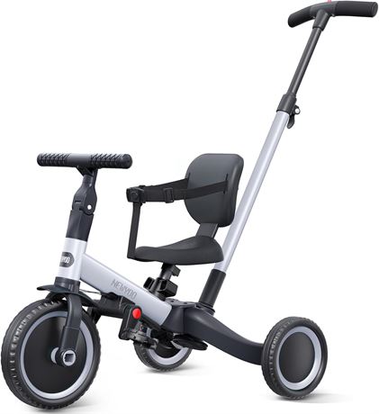 Newyoo Toddler Tricycle, 1-3 Yrs, TR007, Grey