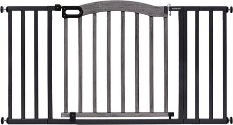 Summer Infant Wood & Metal Gate (Taupe/Gray)