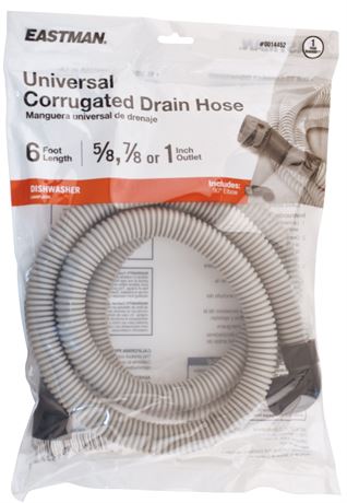 EASTMAN 6ft 5/8-1in Inlet x 5/8in Outlet Hose