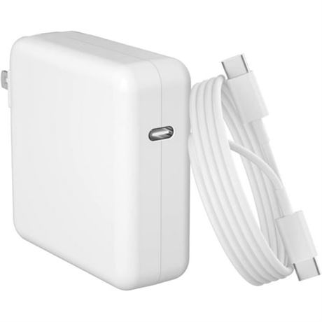 96W USB C Charger for MacBook, iPad (6.6ft)