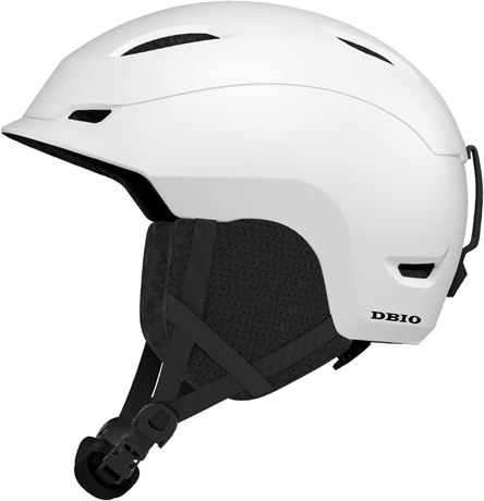 Ski Helmet - 9 Vents, ABS/EPS, White XL