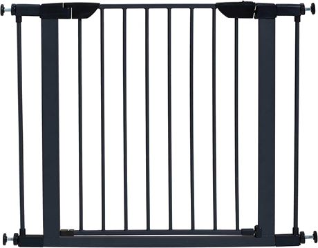 29" Midwest Steel Pet Gate, 29"-38", Graphite