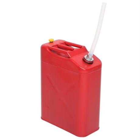 20L Zimtown Portable Jerry Can with Spout, Red