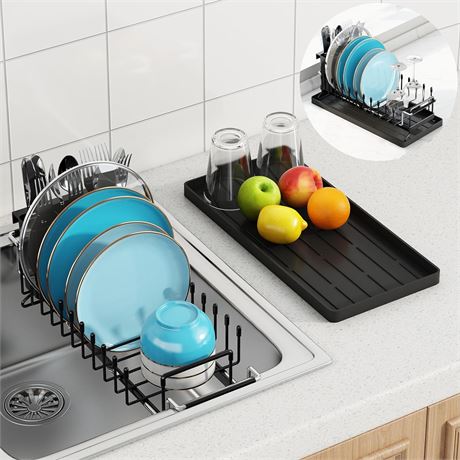 ANTOPY Sink Dish Drying Rack - Expandable