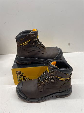 Size 12 DEWALT Hadley Men's Waterproof, Steel Safety Toe Work Boot
