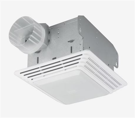 Broan 2.5-Sone 50-CFM Bathroom Fan with Light