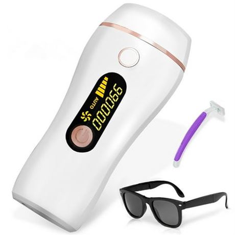 2-in-1 IPL Laser Hair Removal Device, 5 Modes