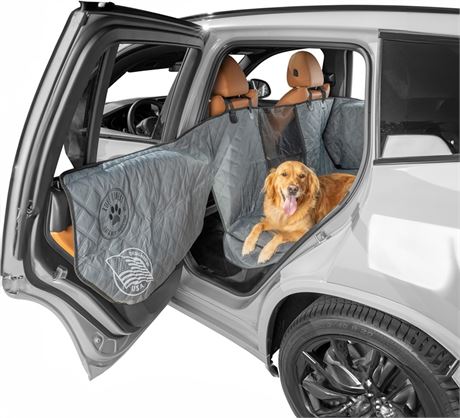 Dog Car Seat Cover & Door Protector, Fits SUV