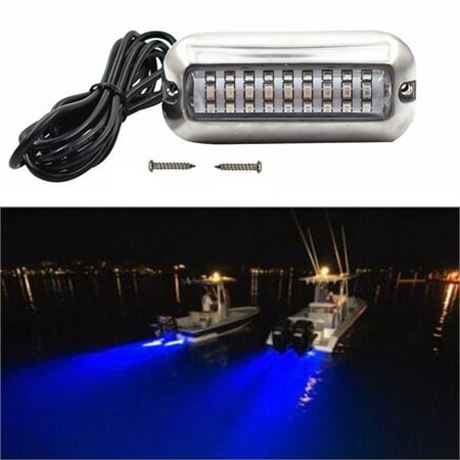 LABLT Blue LED Underwater Boat Transom Lights