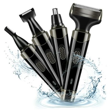 Electric Shaver 4 in 1 Rechargeable Razor Kit