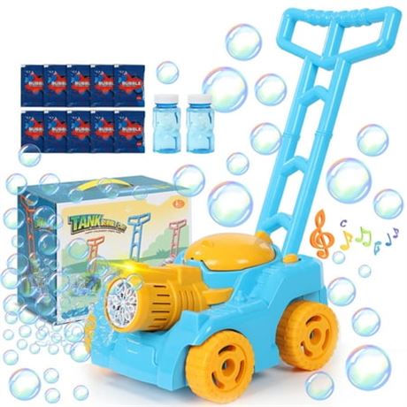 Bubble Lawn Mower for Kids, Summer Toy 2+