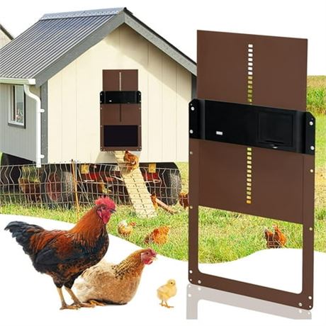 CAUTUM Auto Chicken Coop Door, Light Sensor