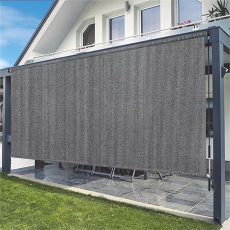 Shade&Beyond Roller Shades 7'W x 6'H, Gray
