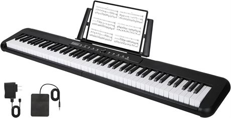 Digital Piano 88 Key Full Size Semi Weighted