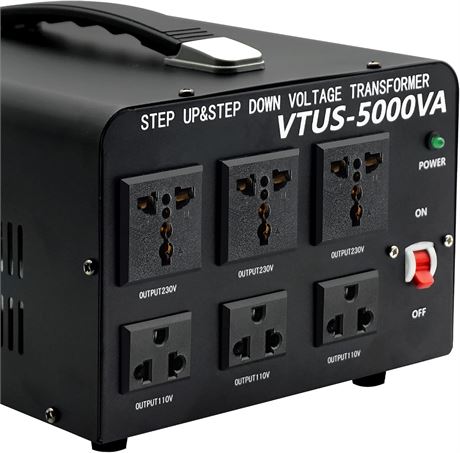 Yinleader 5000W Voltage Converter VTUS-5000VA