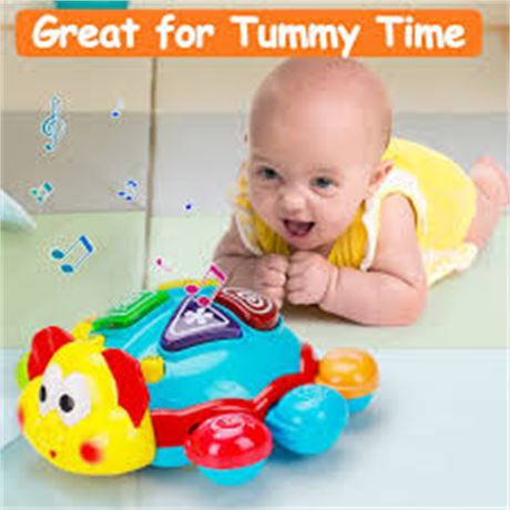 Bilingual Baby Crawling Toy 6-18M Light Up
