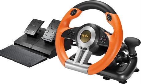PXN PC Racing Wheel, V3II 180 USB w/ Pedals