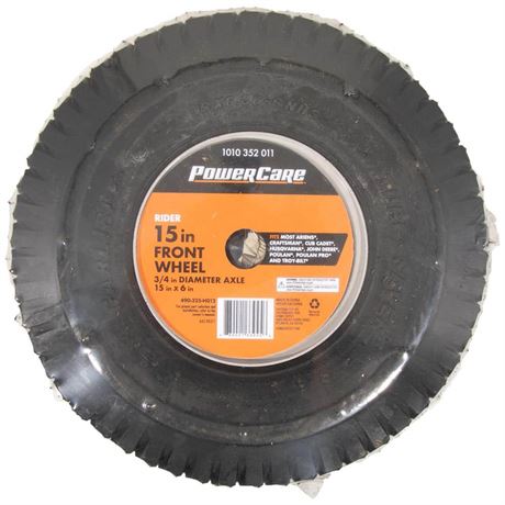 Powercare 15x6 in. Front Wheel for Mowers