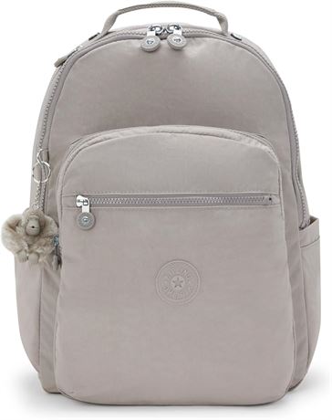 Kipling Seoul Laptop Backpack, Grey Gris