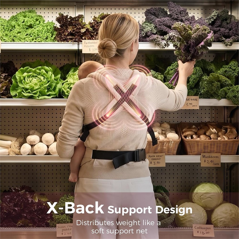 Dollar.Bid - Momcozy PureHug Baby Carrier - Ergonomic, Cozy and ...