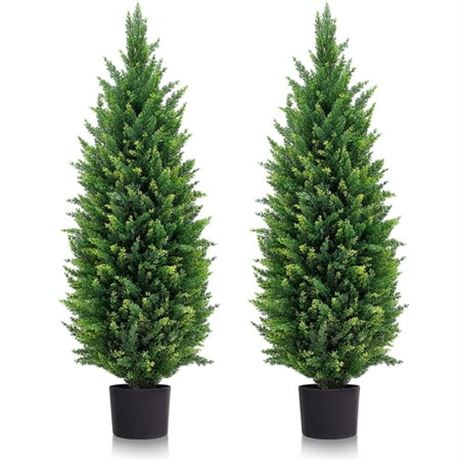 DLD 35'' Artificial Trees, UV Protected