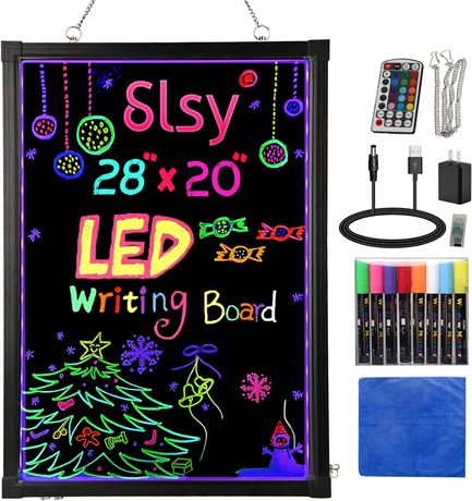 Slsy LED Board 24''X16", 8 Makers, 26 Modes
