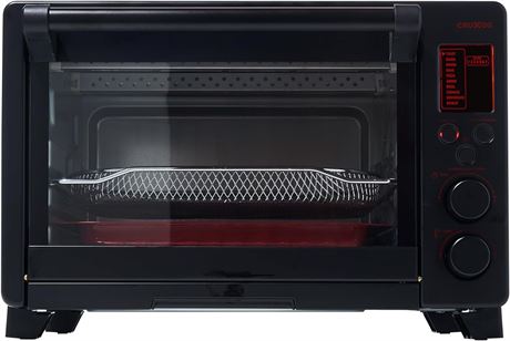 CRUXGG Toaster Oven, Air Fry, 12" Pizza