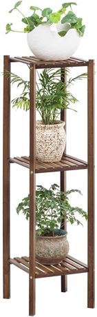 Bamboo Utility 3 Tier Plant Stand Rack