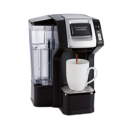 FlexBrew 1-Cup Black Single Serve Coffeemaker