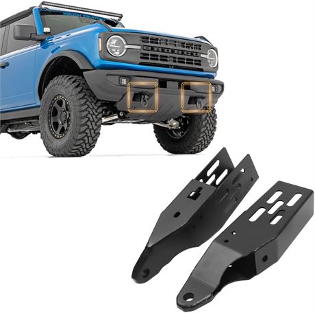 Broaddict Tow Hook Brackets for Ford Bronco