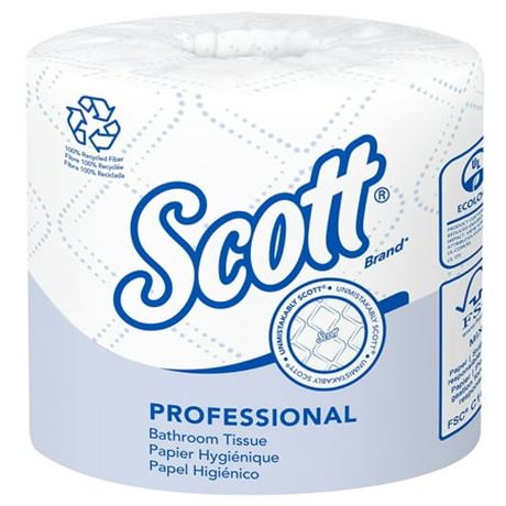 Scott 2-Ply Recycled Tissue 80/Carton