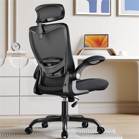 ErGear Desk Chair, Black, Adjustable