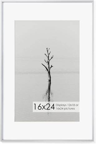 16x24 Silver Frame - Aluminum 20x24, Set of 28