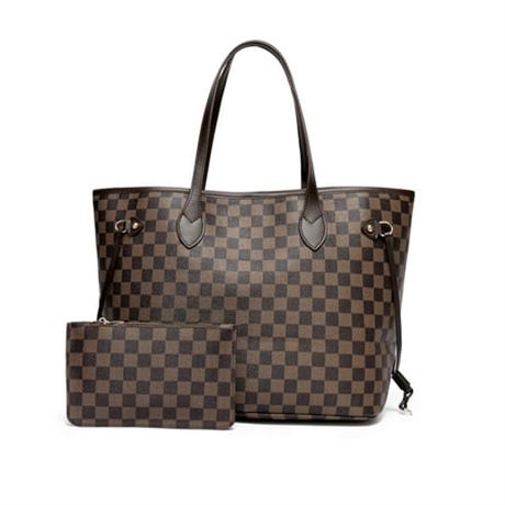 ZINTVVD Women's Handbag - Brown