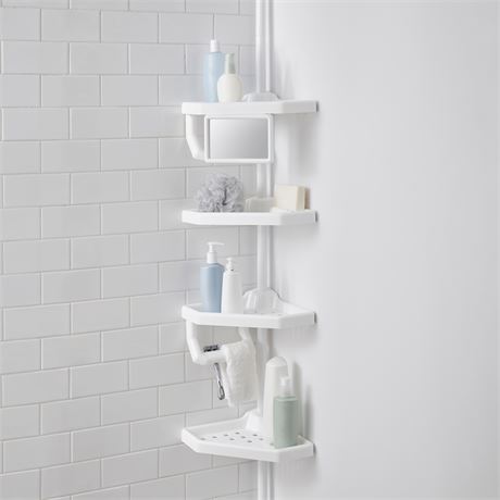 Style Selections Tension Pole Shower Caddy