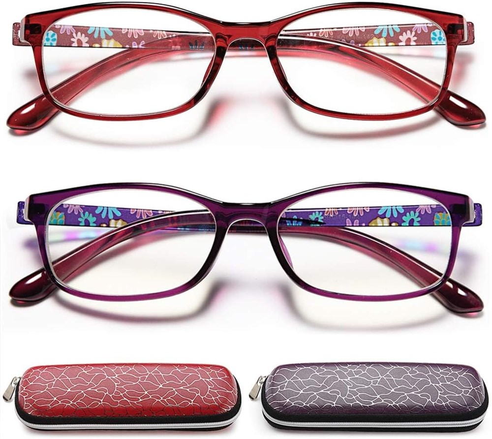 Dollar.Bid - EYEURL Reading Glasses for Women Blue Light Blocking ...