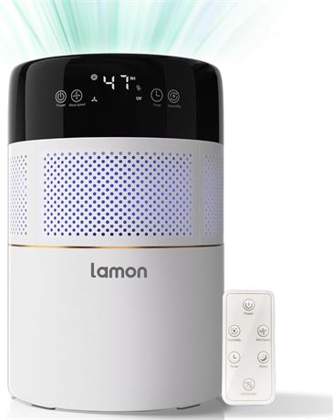 Lamon Humidifier, 4.5L, Air Purifier, White-01