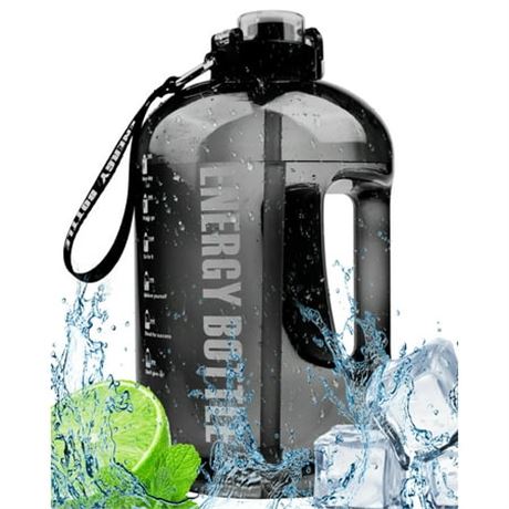 1 Gallon Motivational Water Bottle, 128 oz
