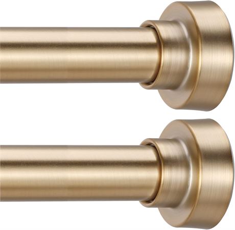YNL Shower Curtain Rods 42-73in, Gold