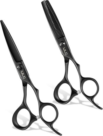 Dollar.Bid - ULG Hair Cutting Scissors Set 2-Pack Haircut Shears and ...