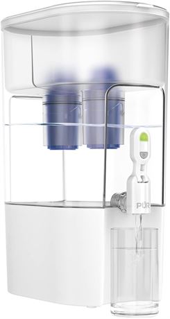 PUR XL 44-Cup Filter Dispenser, 2 Filters